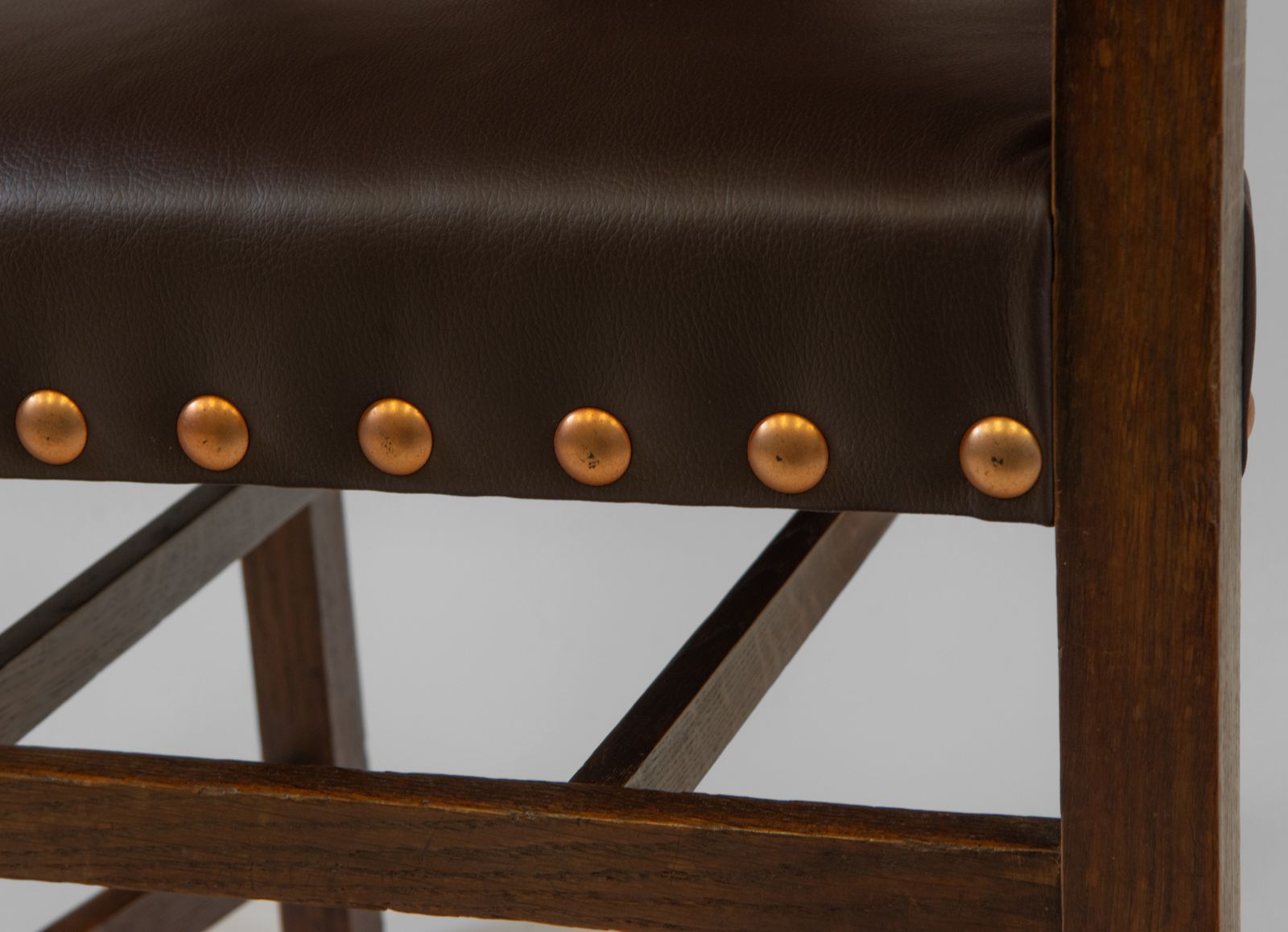 photo for sale Glasgow School Oak Armchair George Walton Style 'Abingwood' Liberty & Co