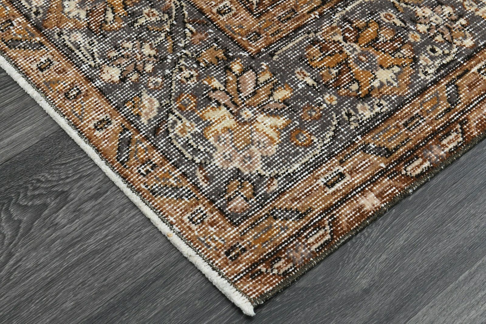 photo for sale 6.1x9.6 Ft, Beige Gray Turkish Rug, Vintage Oushak Rug, 6x10 Area Rug, Living Room, Wool, Handmade Rug, Low Pile, Large Rug, Oriental Rug