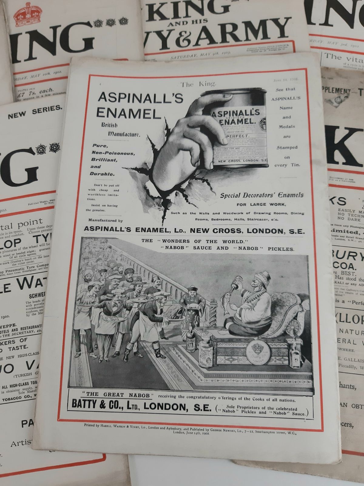 Edwardian Collection The King Magazine 1902 1903 photo for sale