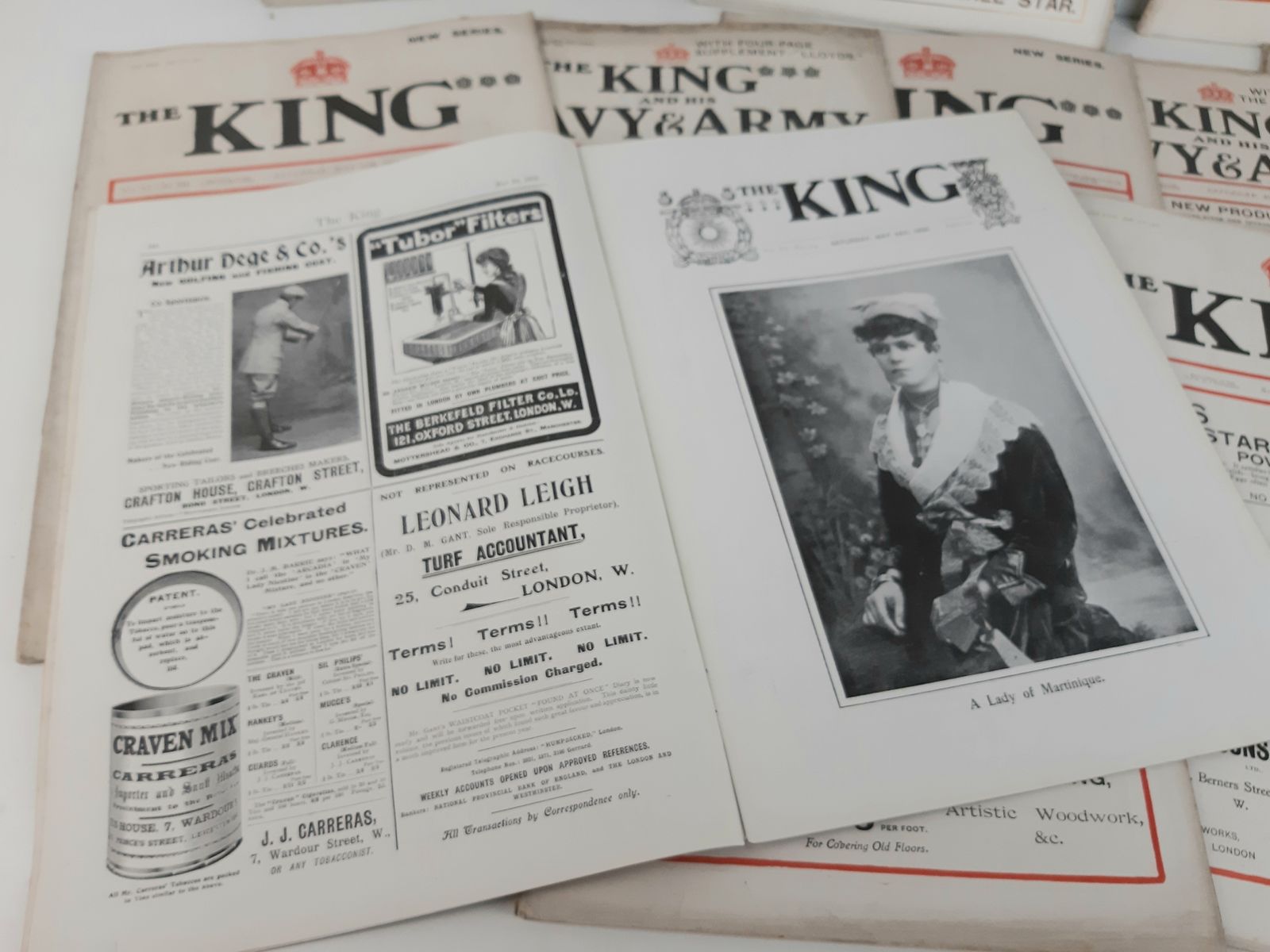 Home Decor Edwardian Collection The King Magazine 1902 1903 photo
