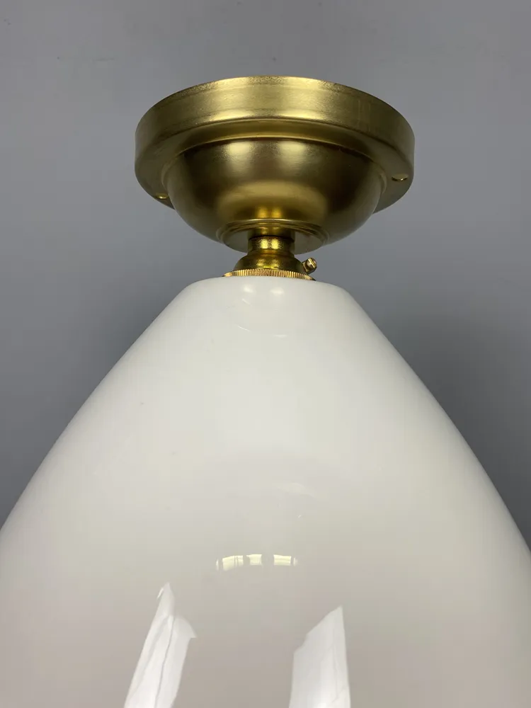 White Porcelain Ceiling Light By Bestlite (20309 1) photo for sale