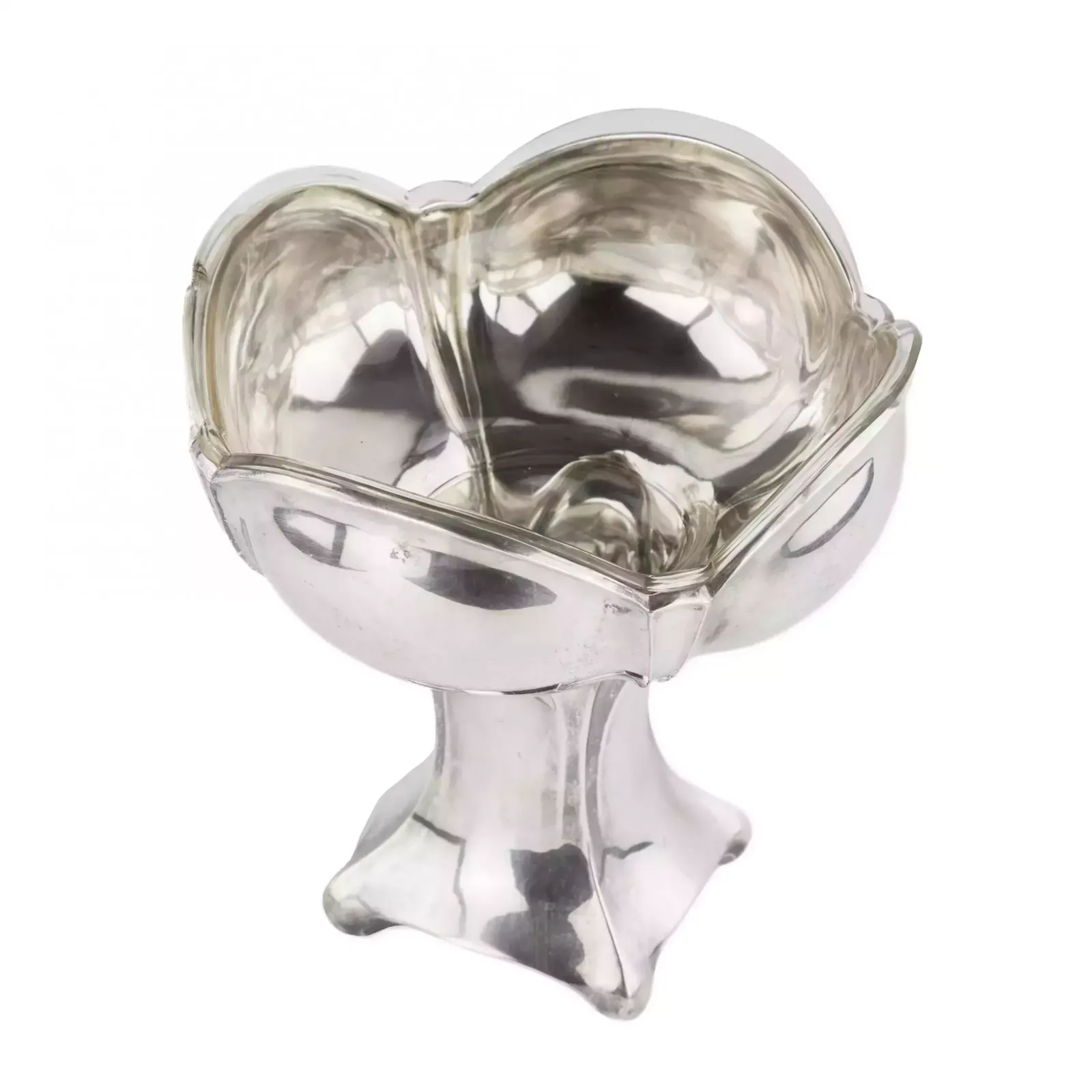 Fruit Vase In Scandinavian Art Nouveau Style. photo Home Decor