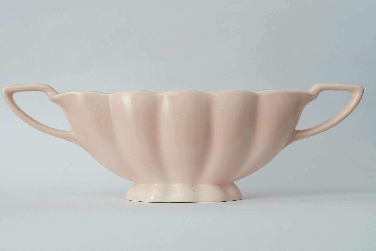 Pale Pink Mantle Vase In The Style Of Constance Spry photo Home Decor