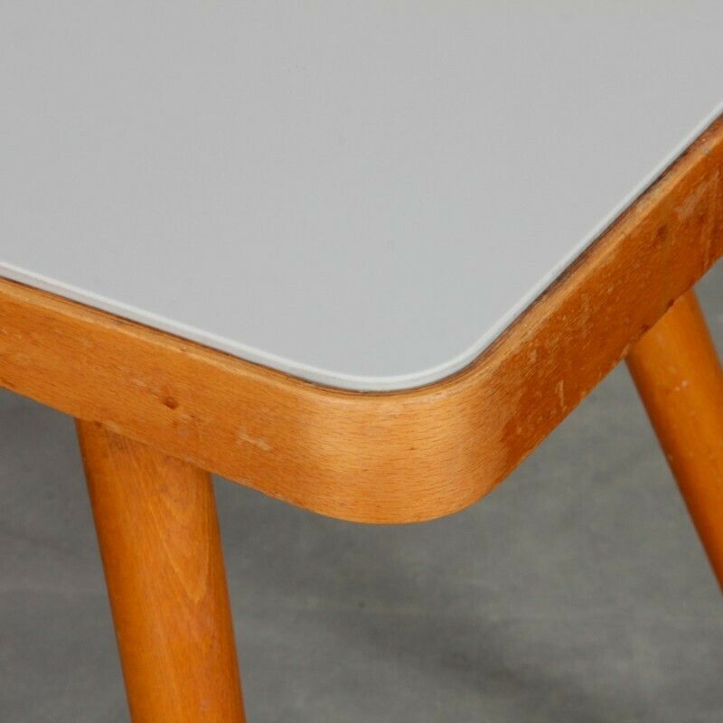 Wood And Glass Table By Jiri Jiroutek, 1960s photo Furniture