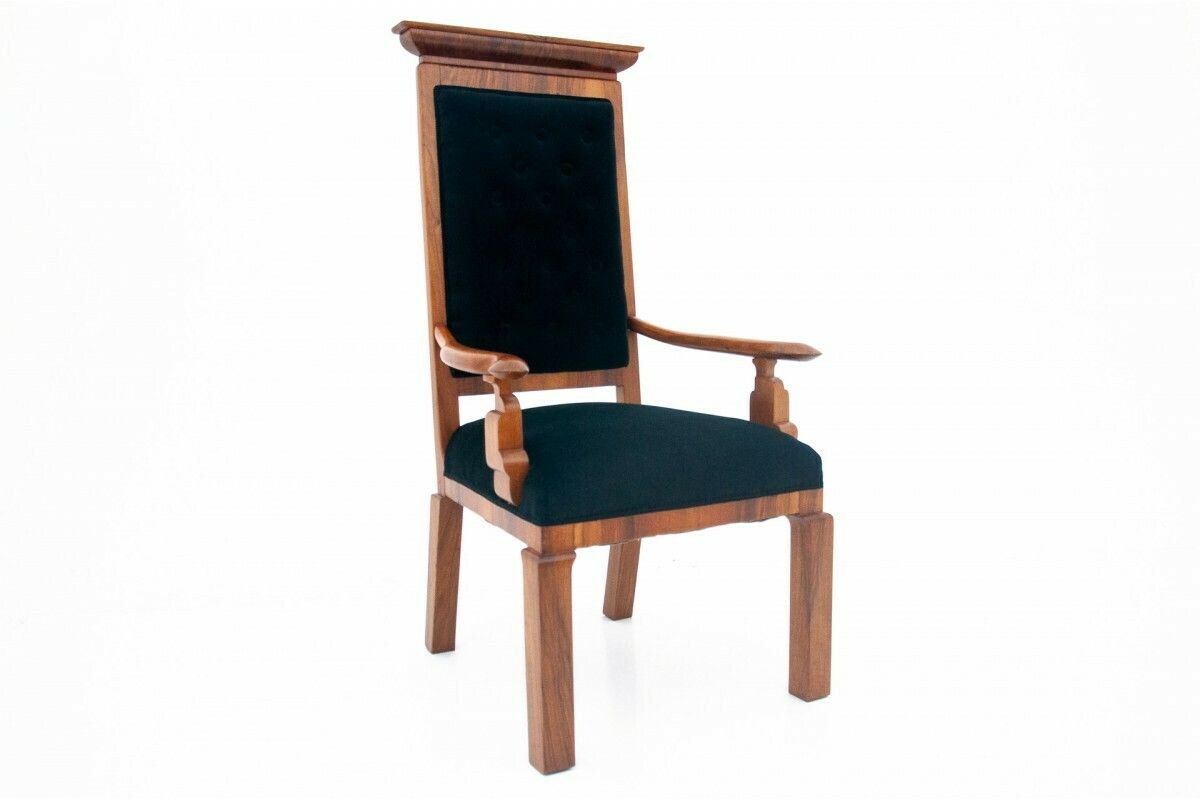 Armchair   Throne, Western Europe, Early 20th Century. After Renovation. photo Furniture