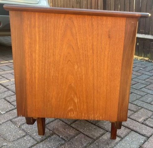 Rare A. Younger Mid Century Teak & Afrormosia Sideboard / Chest Of Drawers photo vinterior