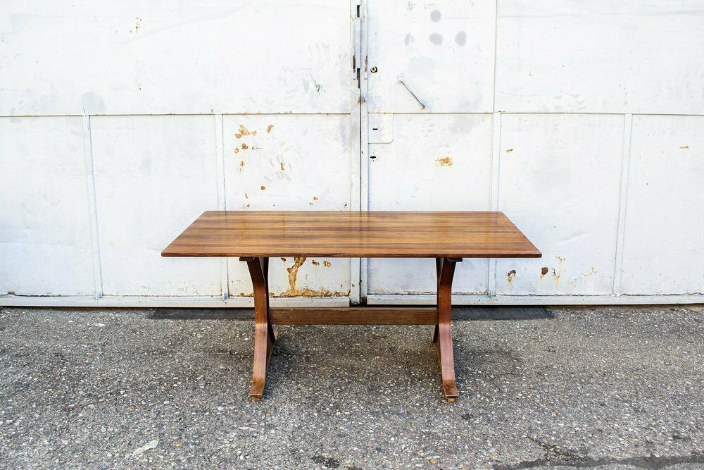 Rosewood Table By Gianfranco Frattini For Bernini Italia, 1957 photo for sale