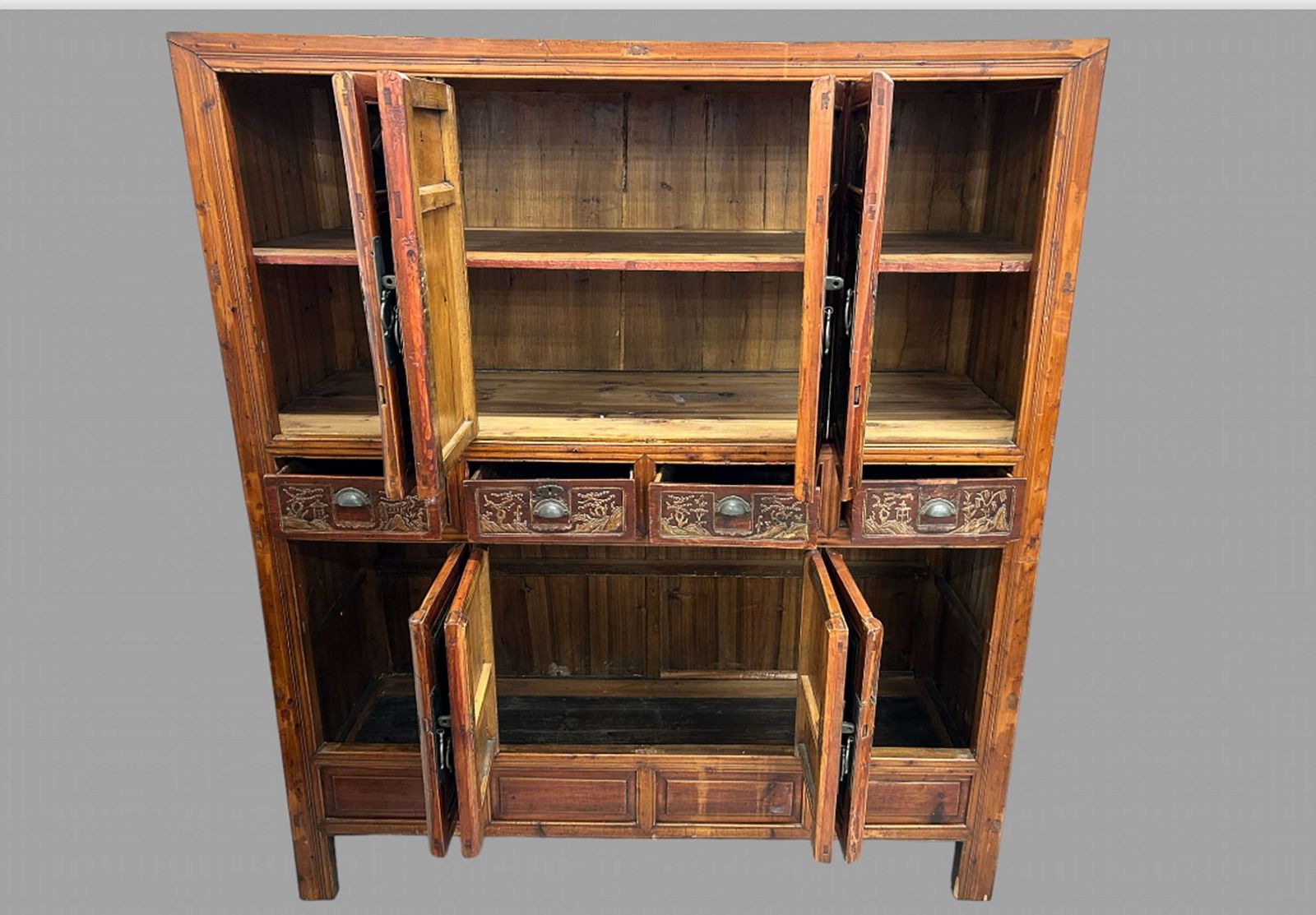Chinese Export Lacquered Cabinet photo furniture