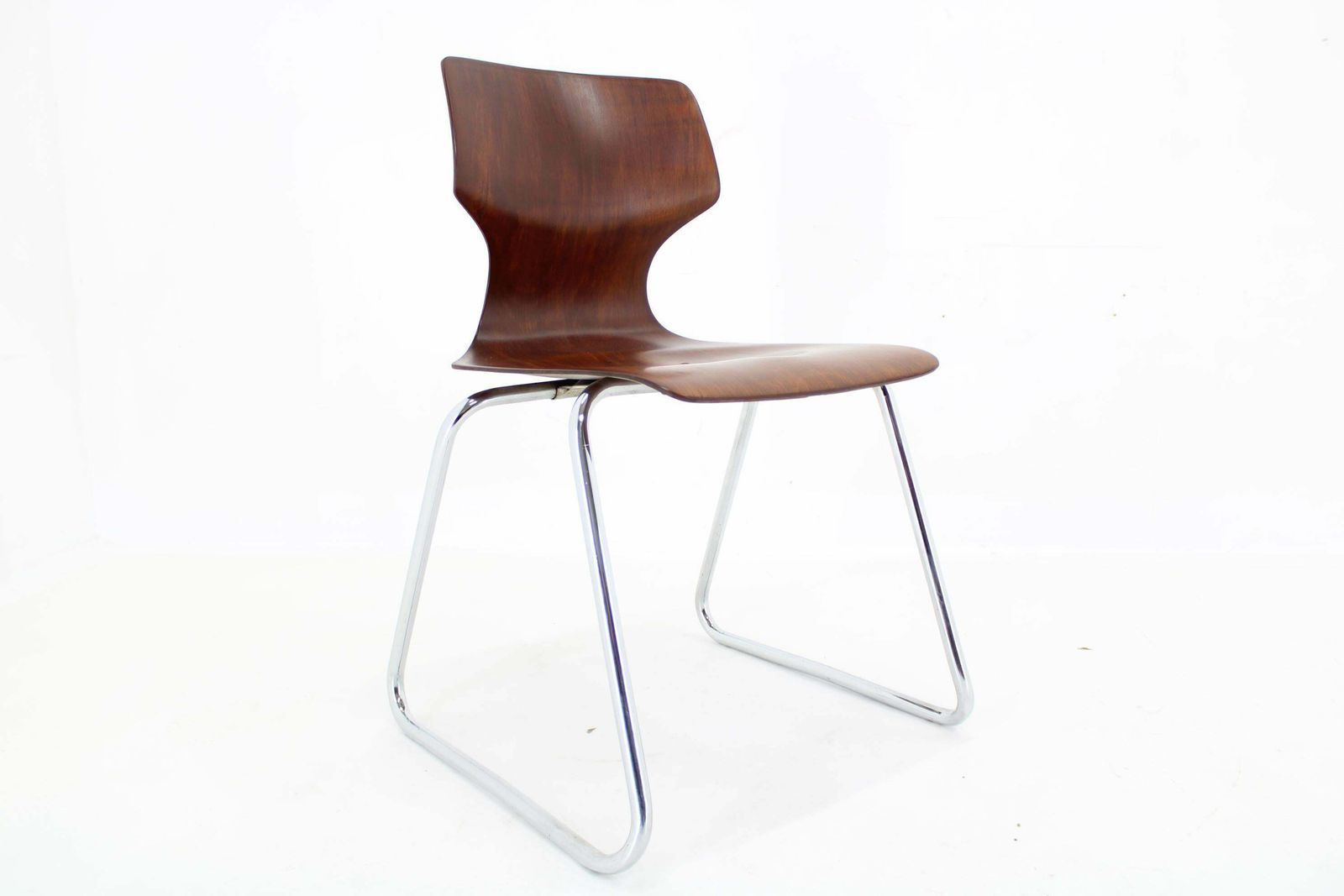 1970s Elmar Flototto Dining Or Side Chair, Germany  40 Pieces Available photo for sale