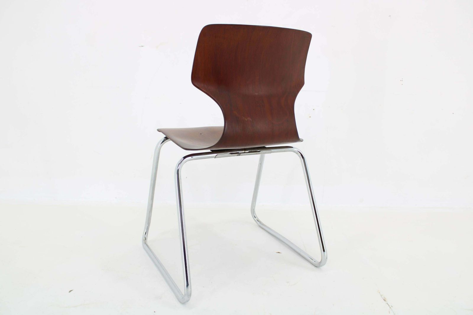 1970s Elmar Flototto Dining Or Side Chair, Germany  40 Pieces Available photo buy