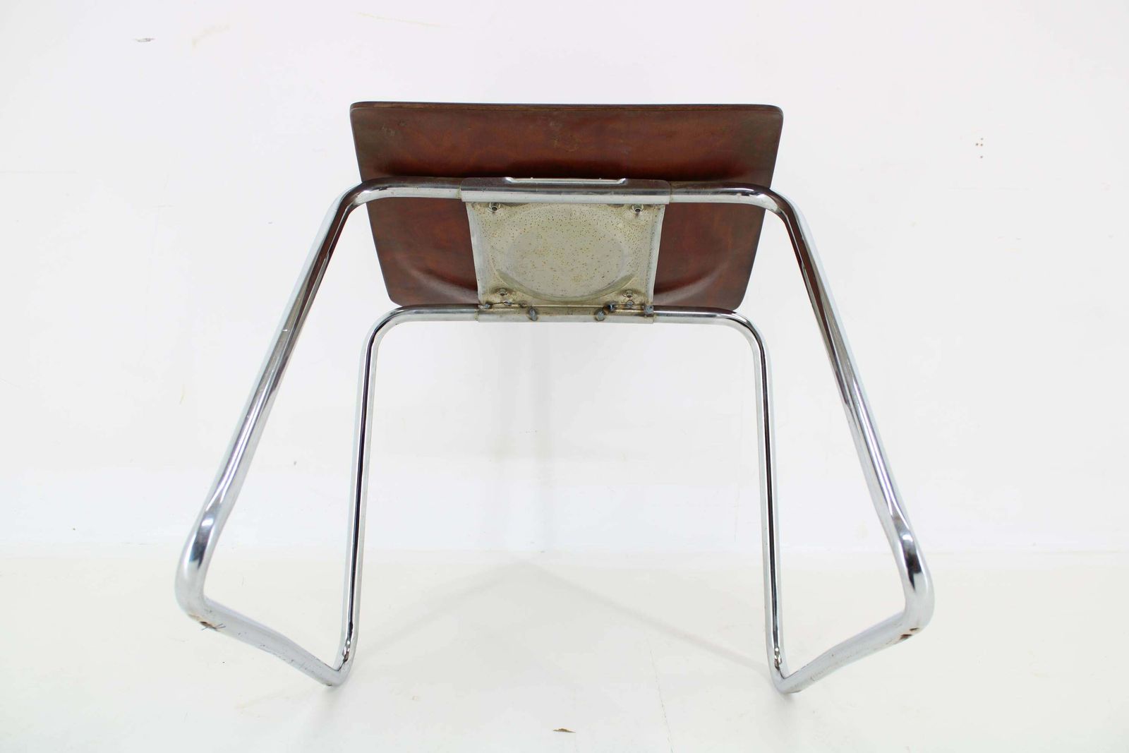 Furniture 1970s Elmar Flototto Dining Or Side Chair, Germany  40 Pieces Available photo