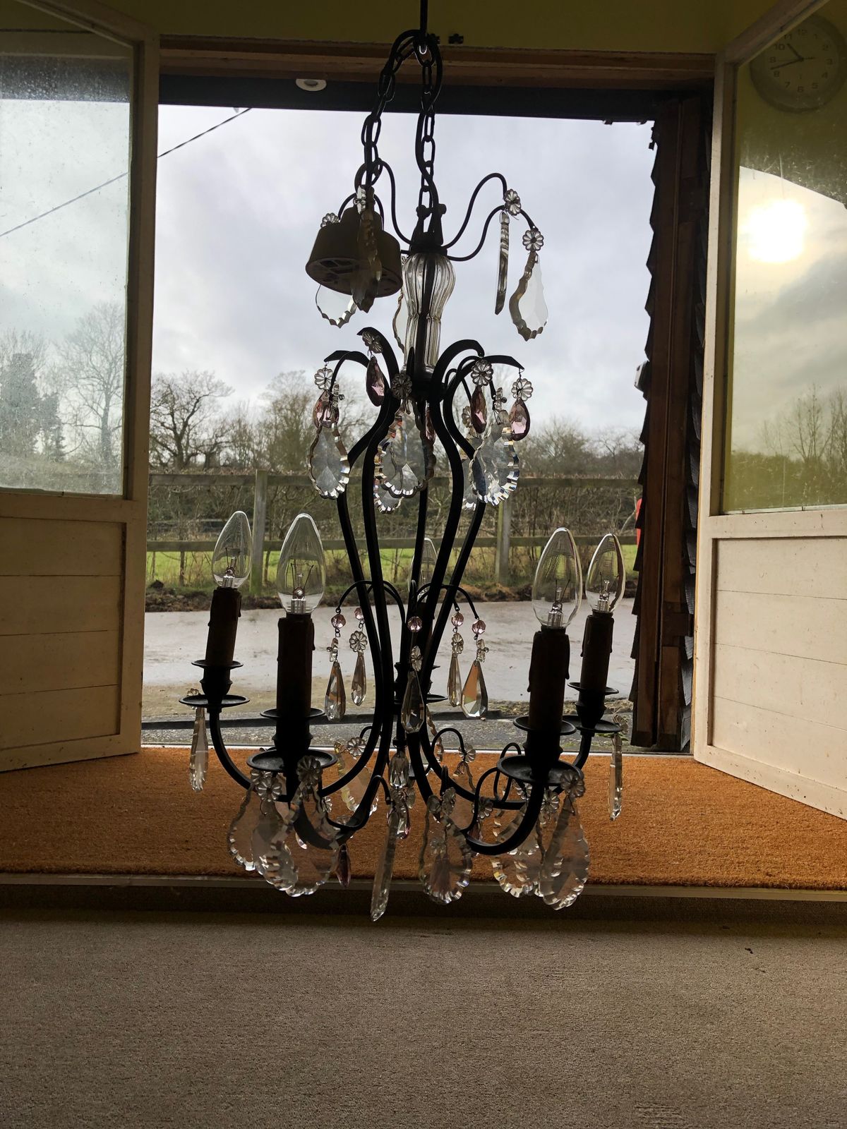 Chandelier   French, Early 20th Century 5 Arms photo furniture