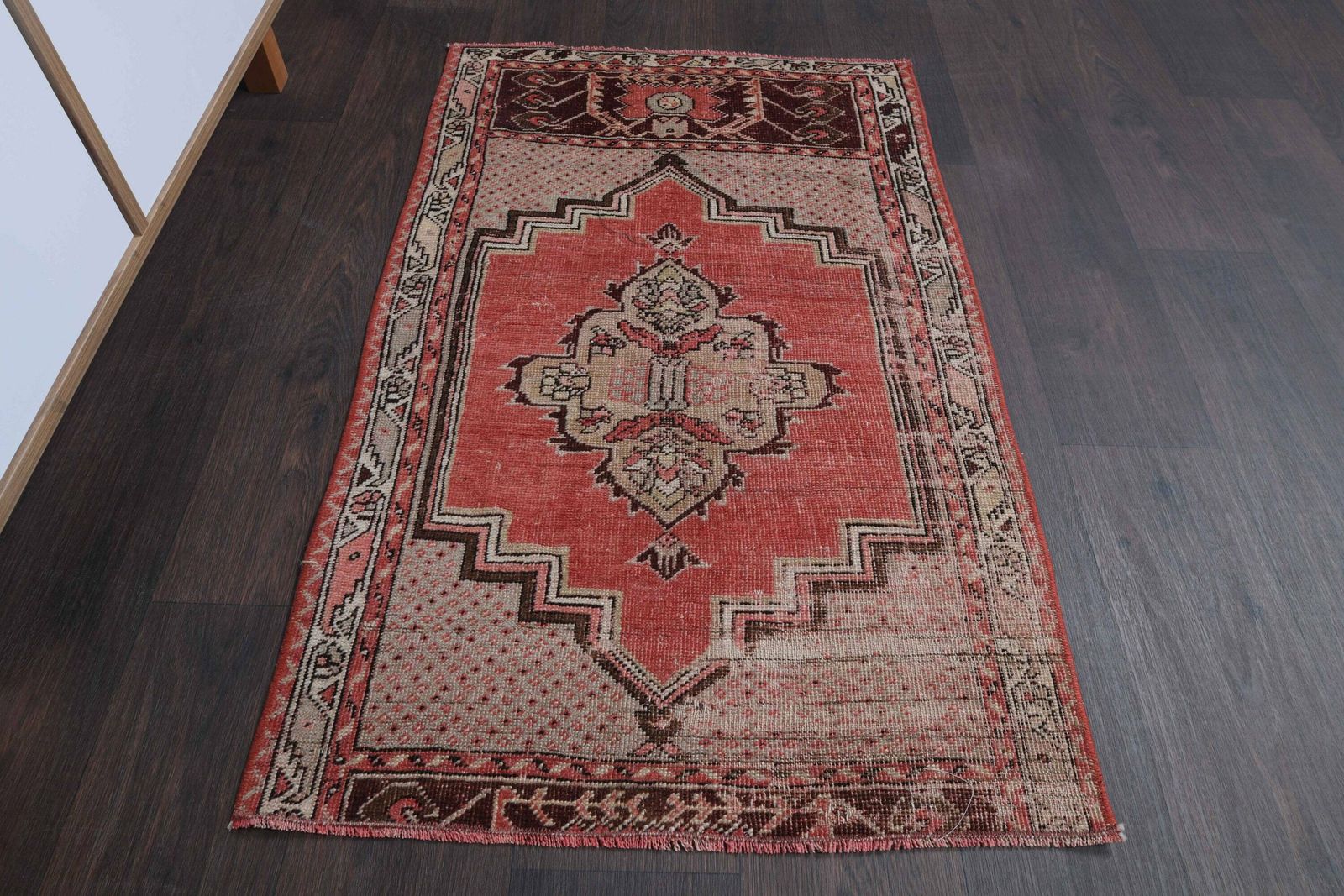 Turkish Doormat Rug, Bath Mat, Bathroom Rug, Kitchen Throw Carpet, Door Mat, Vintage Small Rug, One Of A Kind Carpet, Entrway