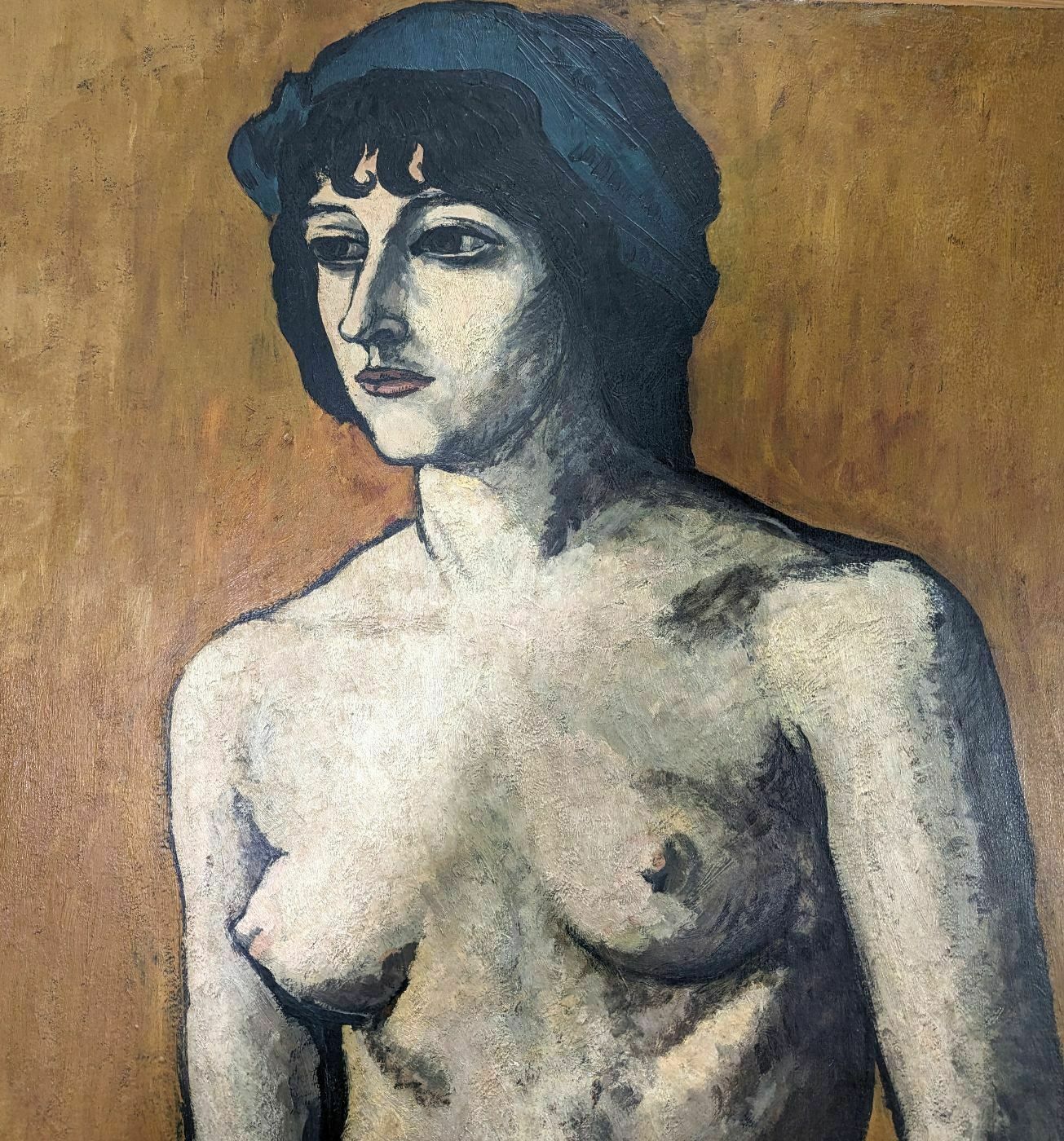 Portrait Of A Nude Woman By Pierre Paul Girieud Dated 1910 photo furniture