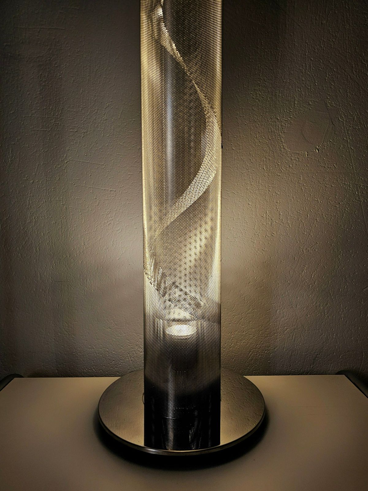 Very Rare Postmodern Tubular Floor Lamp "Tall Spiral No.5" By Thierry Vide // Made In France In 1999 photo 2400.0
