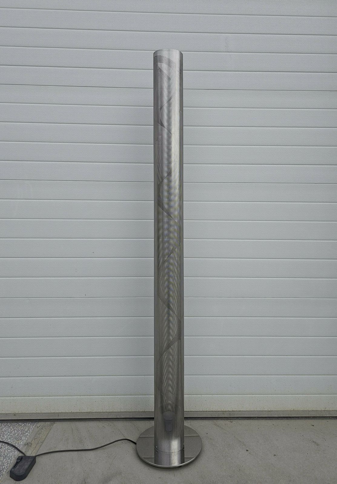Very Rare Postmodern Tubular Floor Lamp "Tall Spiral No.5" By Thierry Vide // Made In France In 1999 photo vintage