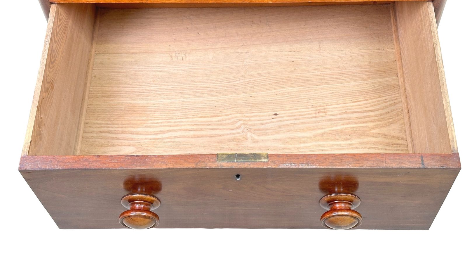 19th Century Victorian Mahogany Chest Of Drawers (England, Circa 1850) photo Furniture