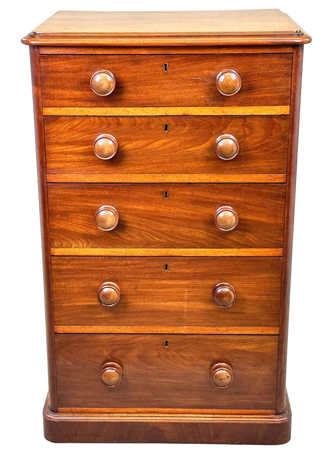 19th Century Victorian Mahogany Chest Of Drawers (England, Circa 1850) photo 4500.0