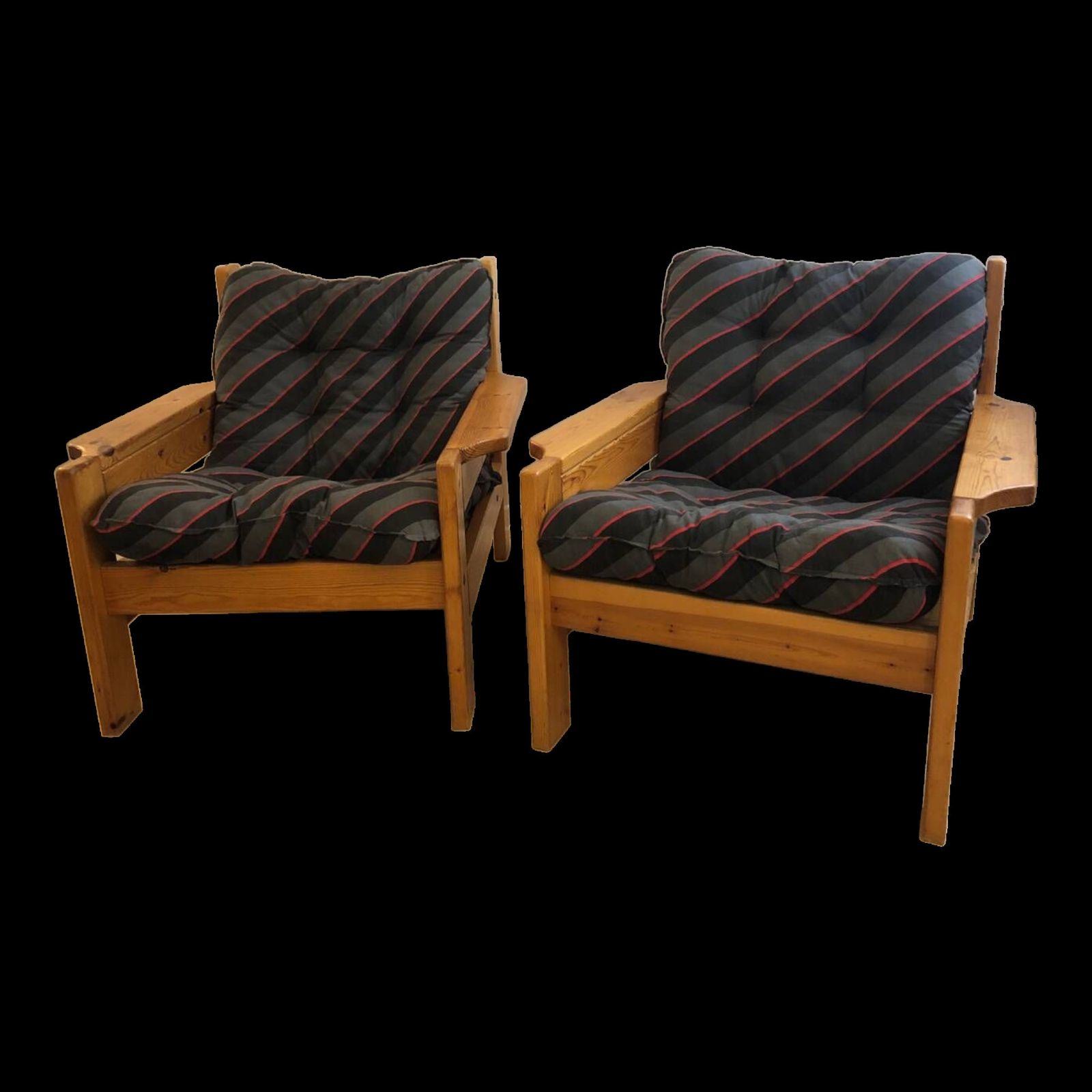 Pair Of Scandinavian Armchairs, 1970 photo furniture
