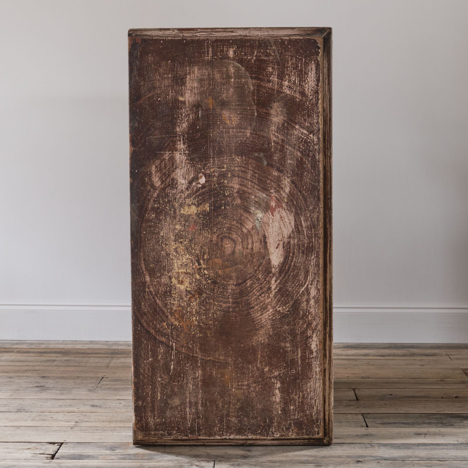19th Century Scottish Painted Pine Chest Of Drawers photo vintage