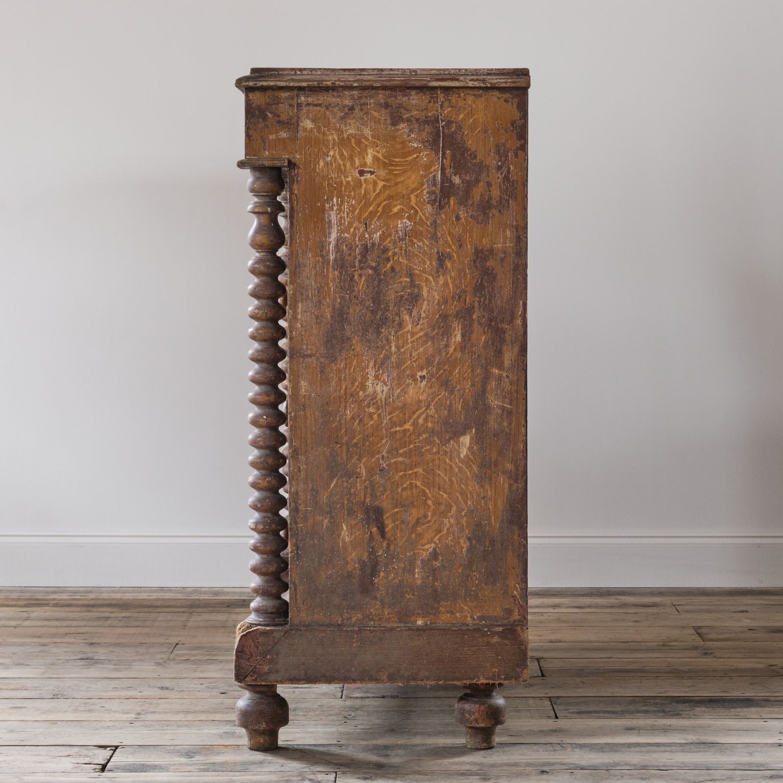 photo buy 19th Century Scottish Painted Pine Chest Of Drawers