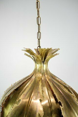Ceiling Lamp Known As "Onion"  Made In Brass By Sven Aage Holm Sørensen From 1960s photo 1125.0