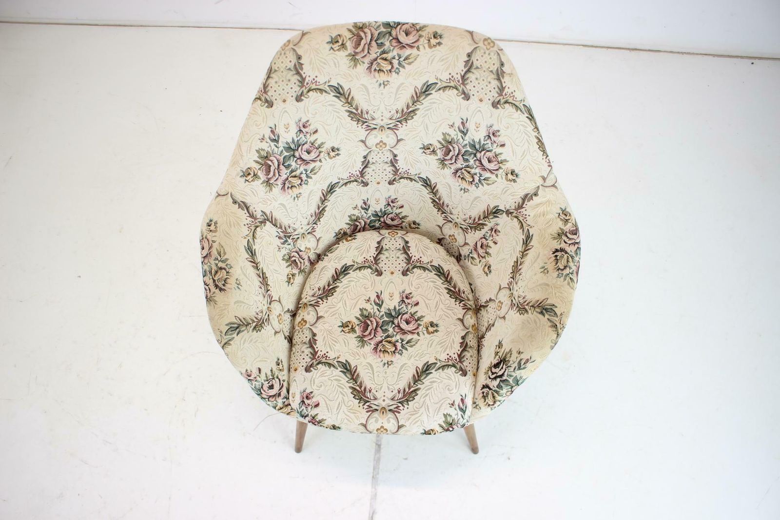 1960s Miroslav Navratil Shell Lounge Chair, Czechoslovakia photo for sale