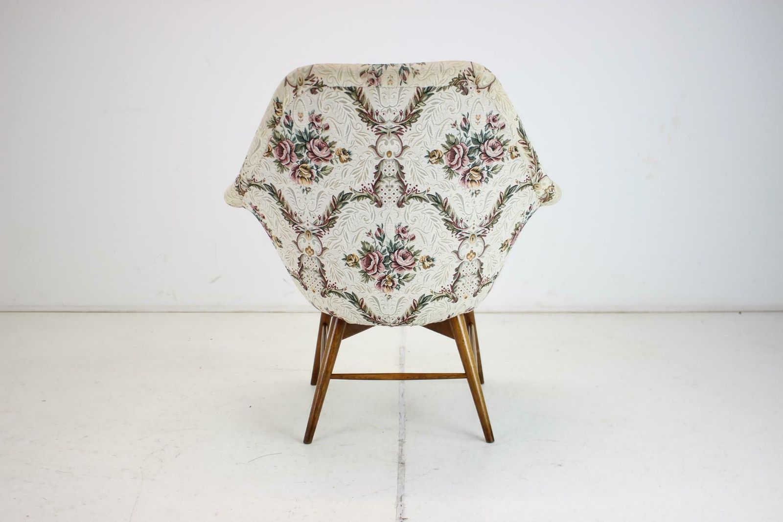1960s Miroslav Navratil Shell Lounge Chair, Czechoslovakia photo buy