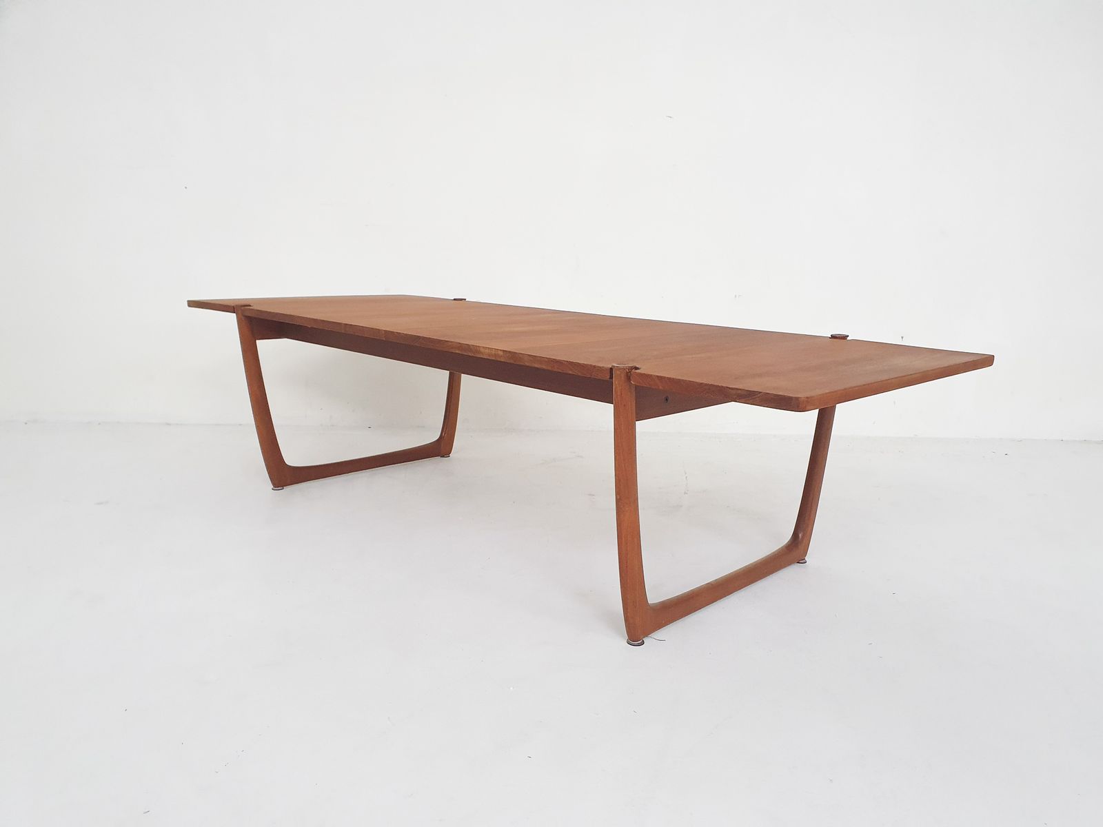 Large Teak Coffee Table By Peter Hvidt And Orla Molgaard Nielsen Model Fd 575 For France And Son, Denmark 1950's photo buy