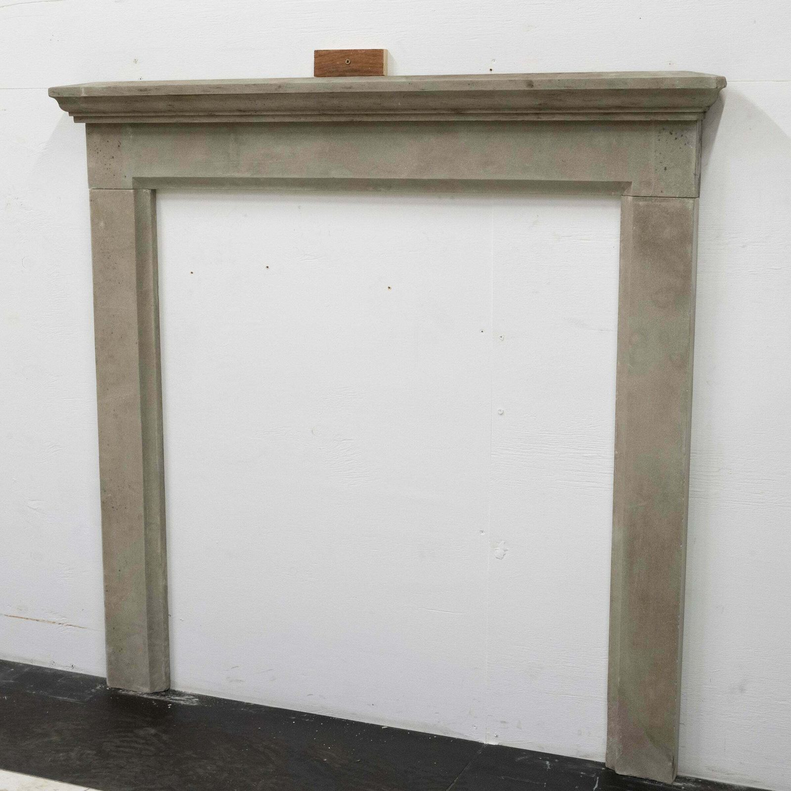 Antique Late 18th Century Stone Fireplace Surround photo for sale