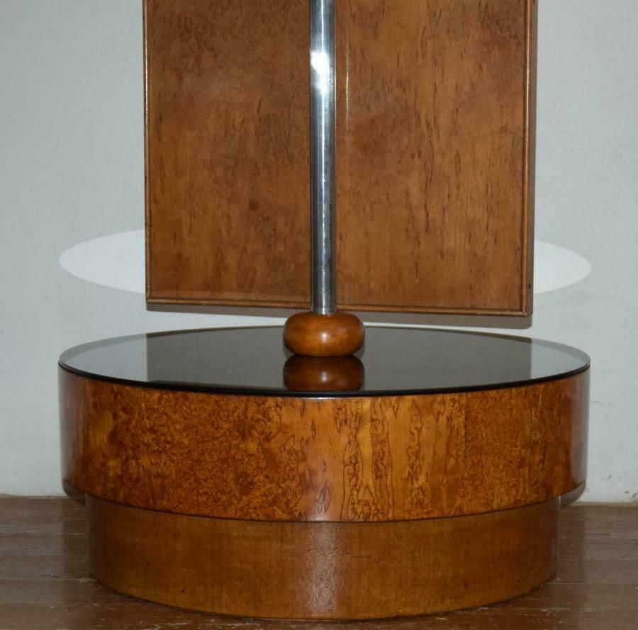 1930s Large Antique Floor Hinged Mirror By Halabala For Up Zavody photo 2211.0