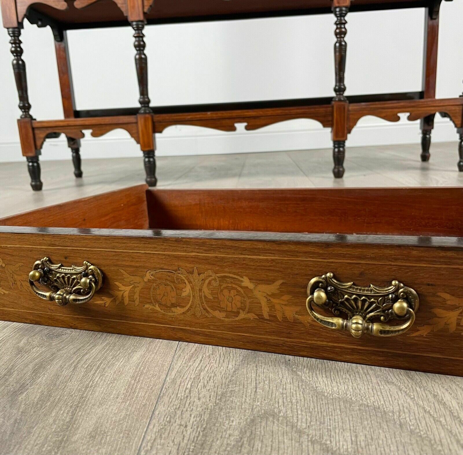 Antique 19th Century Marquetry Sideboard In Rosewood photo buy