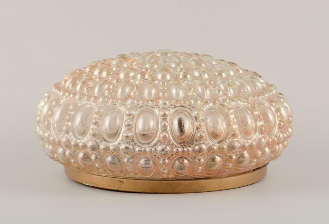 Helena Tynell (1918 2016) For Limburg. Finnish Glass Artist. Modernist Wall Lamp photo furniture