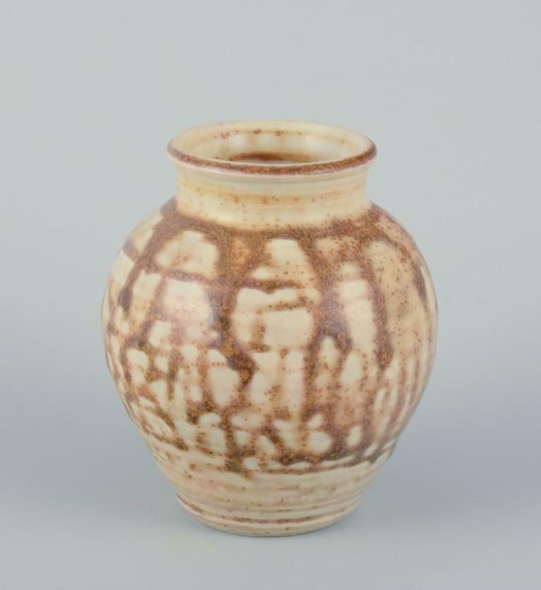 Elly Kuch And Wilhelm Kuch. Unique Ceramic Vase. 1980s photo furniture