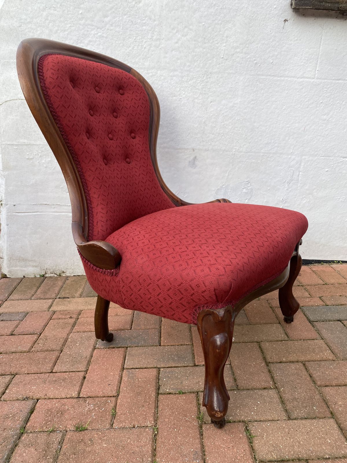 Victorian Mahogany “Ladies” Chair