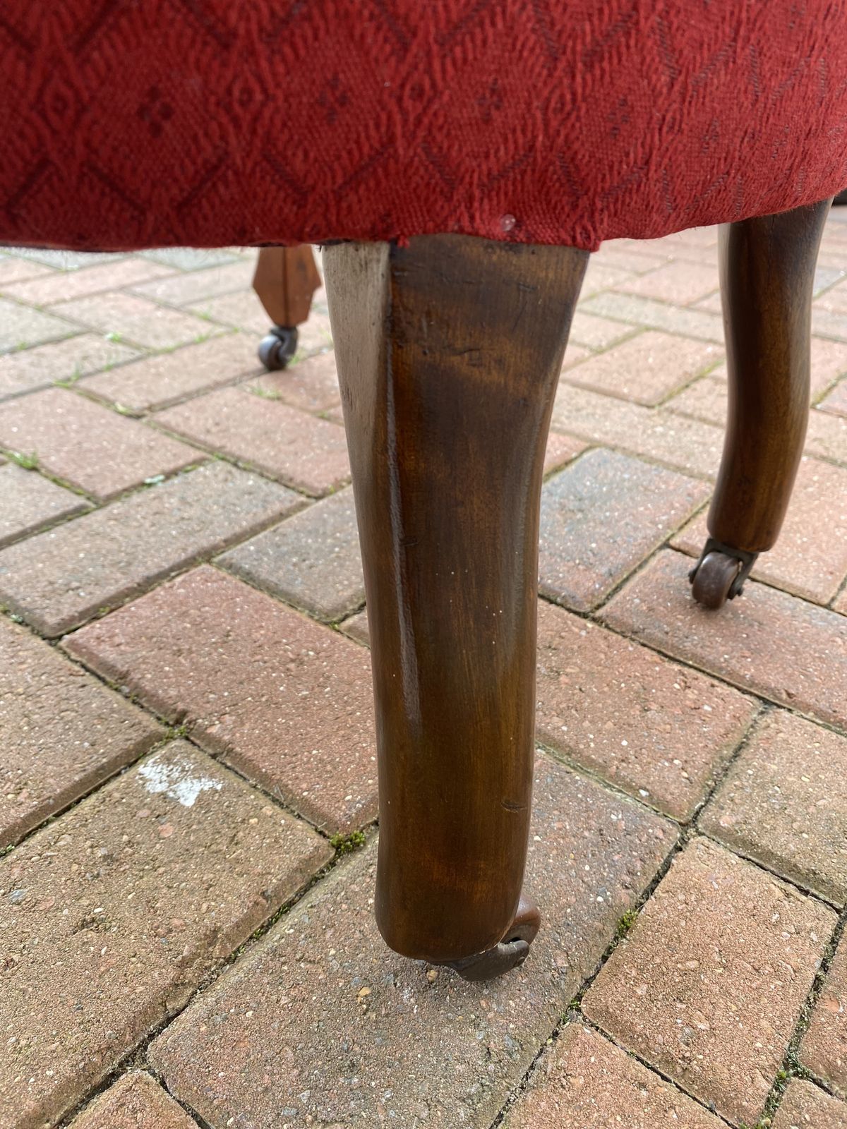 Victorian Mahogany “Ladies” Chair photo vintage