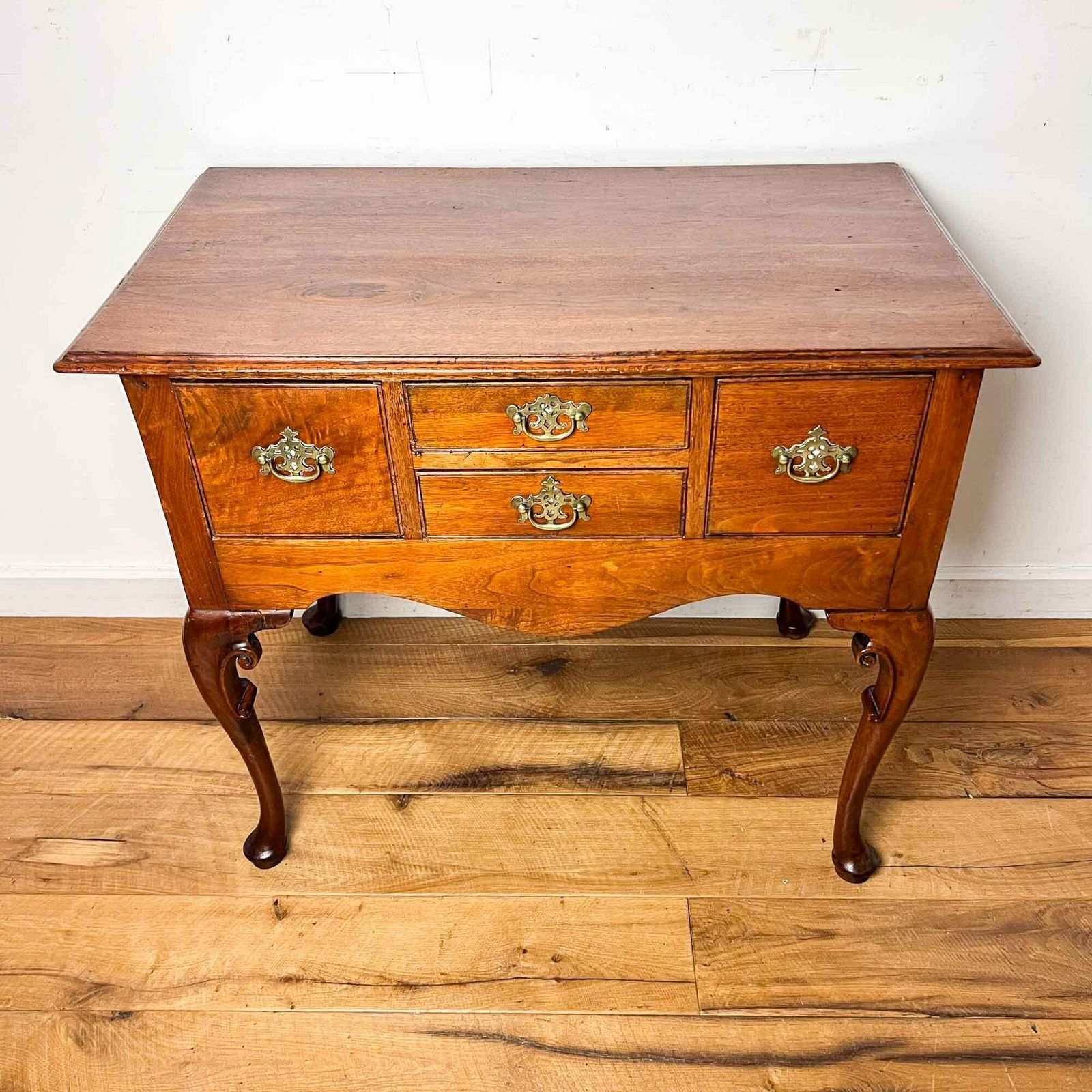 Georgian Fruitwood And Oak Lowboy photo for sale