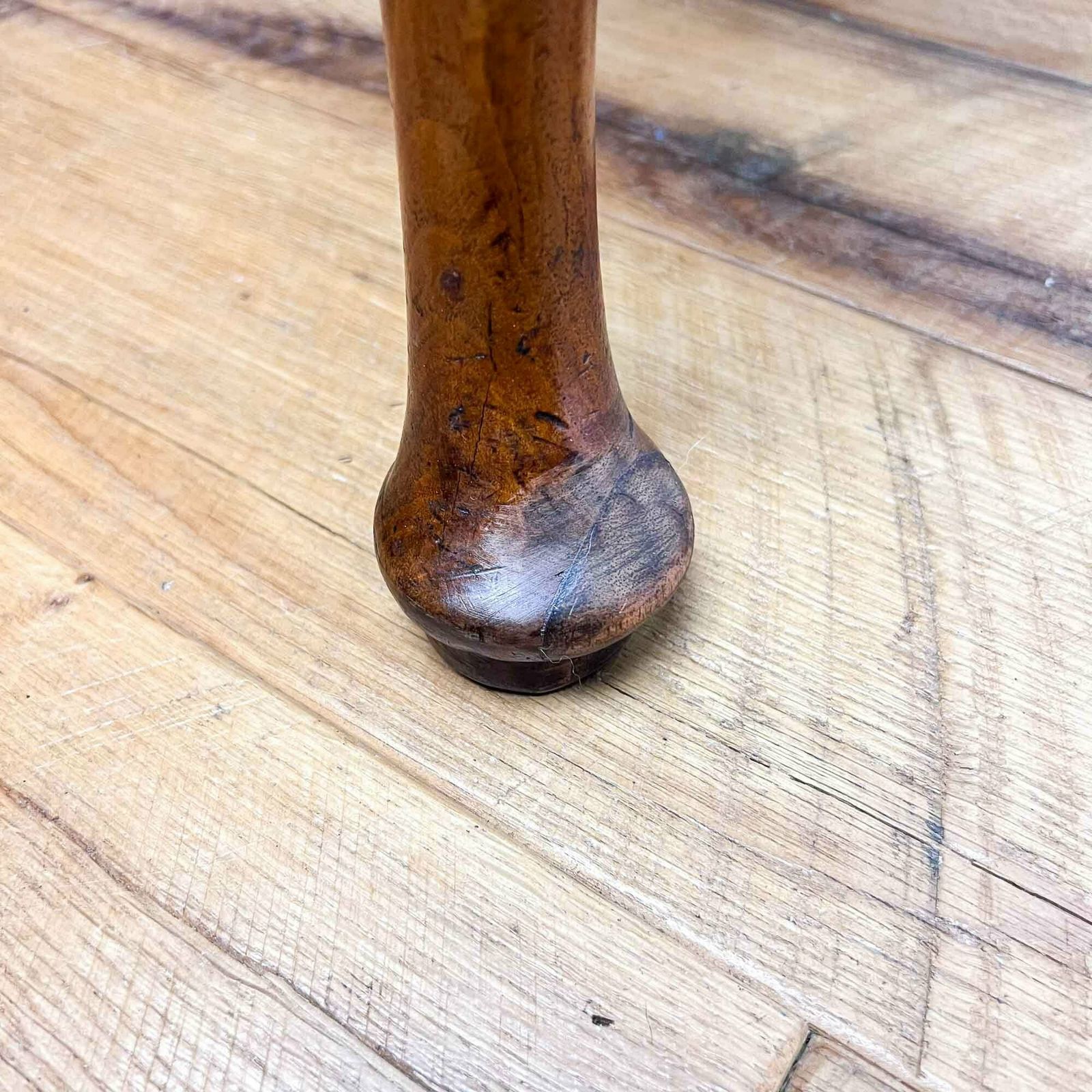 790.0 Georgian Fruitwood And Oak Lowboy photo