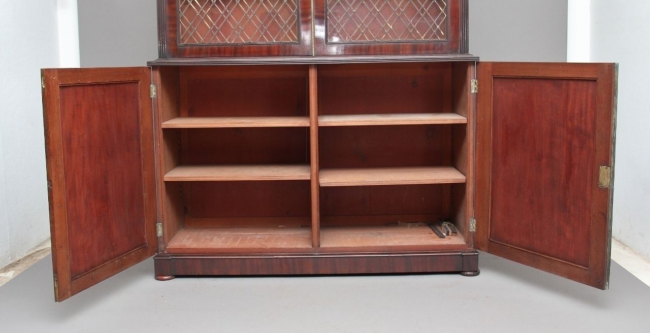 Large Regency Mahogany Bookcase photo 4950.0