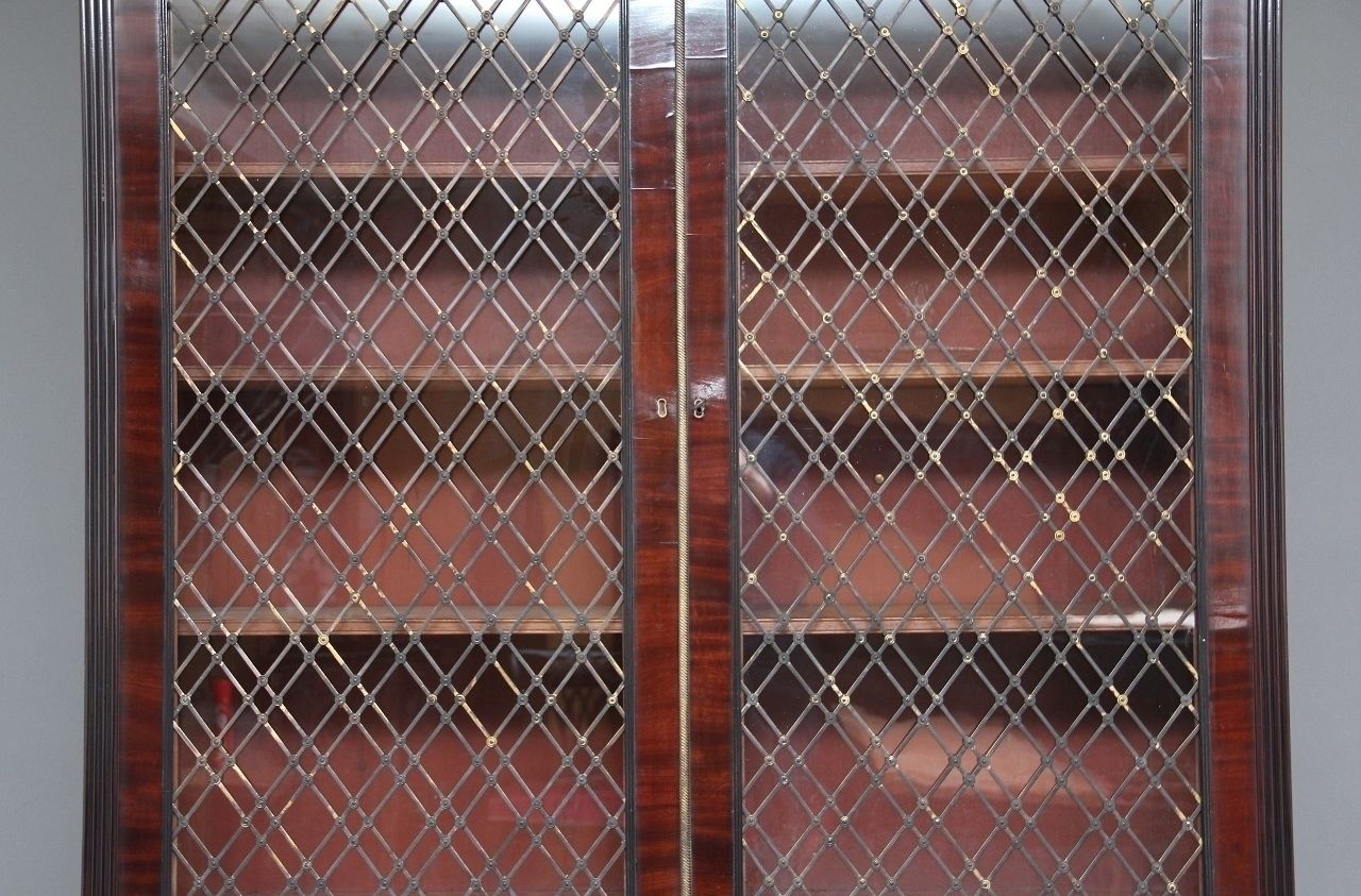 Large Regency Mahogany Bookcase photo vinterior