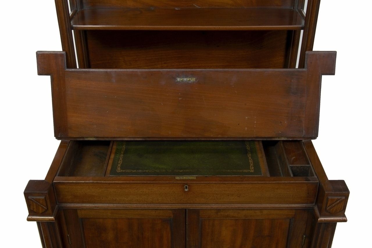 Mahogany Writing Cabinet photo vinterior