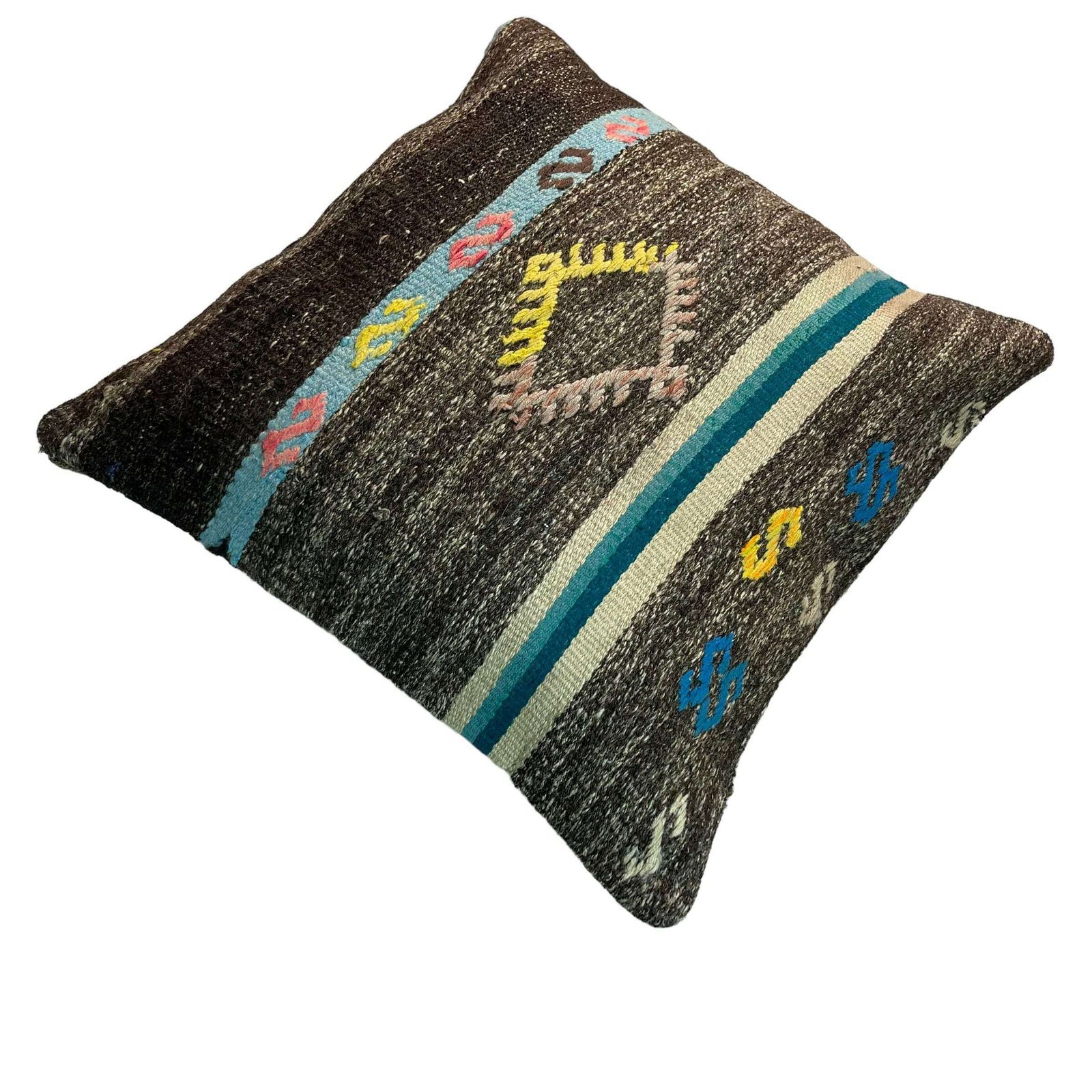 photo furniture Ethnic Kilim Pillow, 18x18 Pillow Cover, Bohemian Kilim Pillow, Handwoven Kilim Pillow, Sofa Throw Pillow, Meditation Kilim Cover