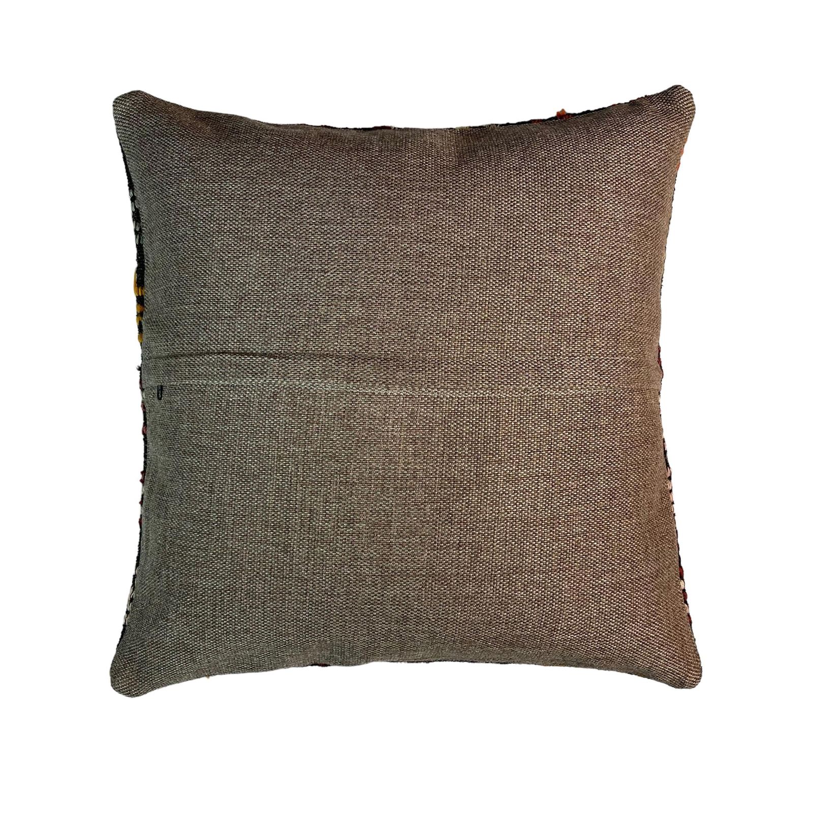 Ethnic Kilim Pillow, 18x18 Pillow Cover, Bohemian Kilim Pillow, Handwoven Kilim Pillow, Sofa Throw Pillow, Meditation Kilim Cover photo for sale