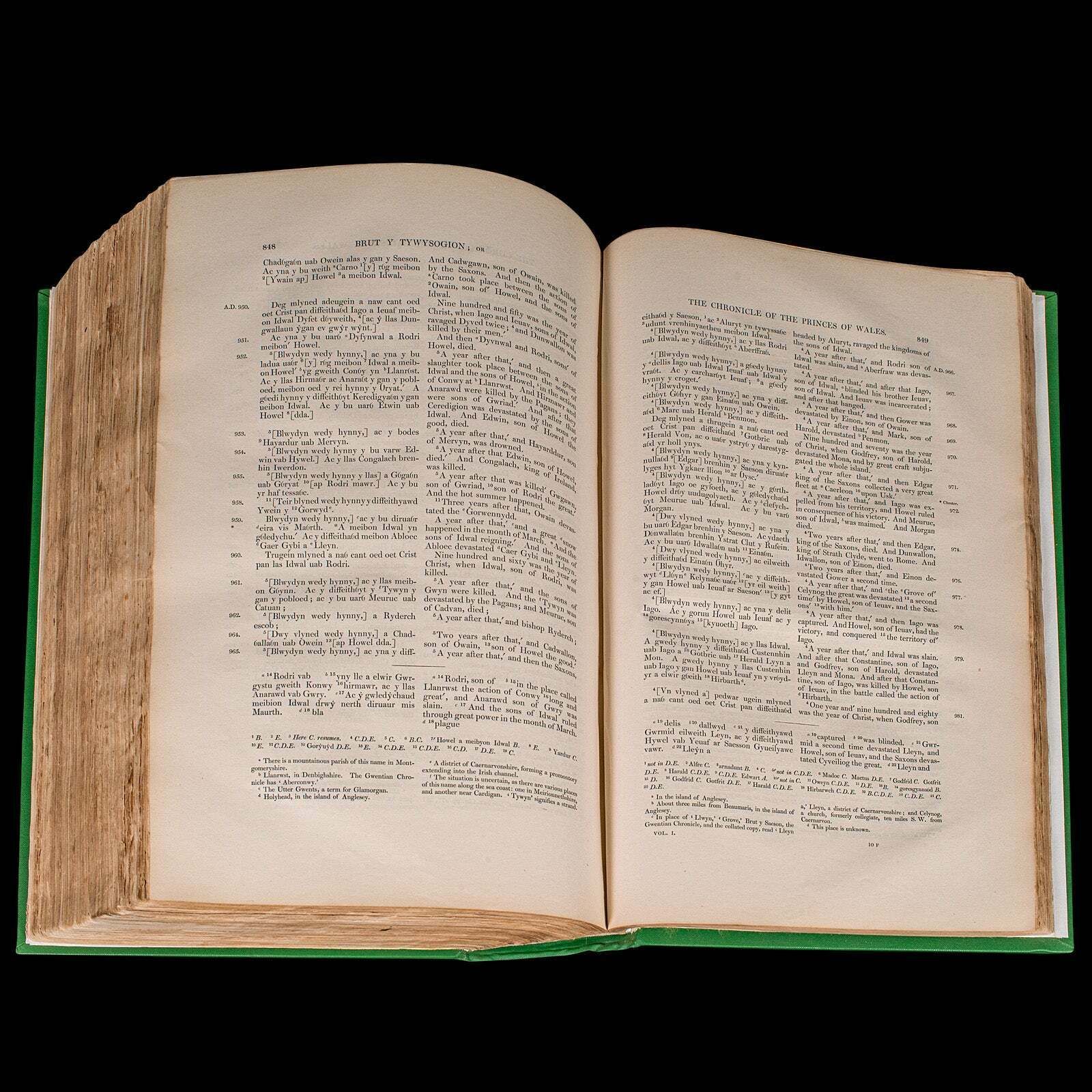 395.0 Large Antique Encyclopaedia, Historica Britannica, Multilingual Book, Victorian photo