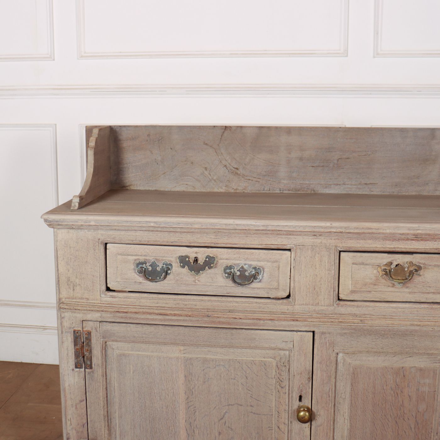 18th Century Bleached Oak Dresser Base photo furniture