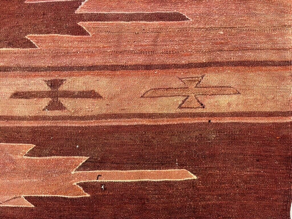 Textiles Large Vintage Turkish Kilim Rug 327x167 Cm Wool Kelim photo