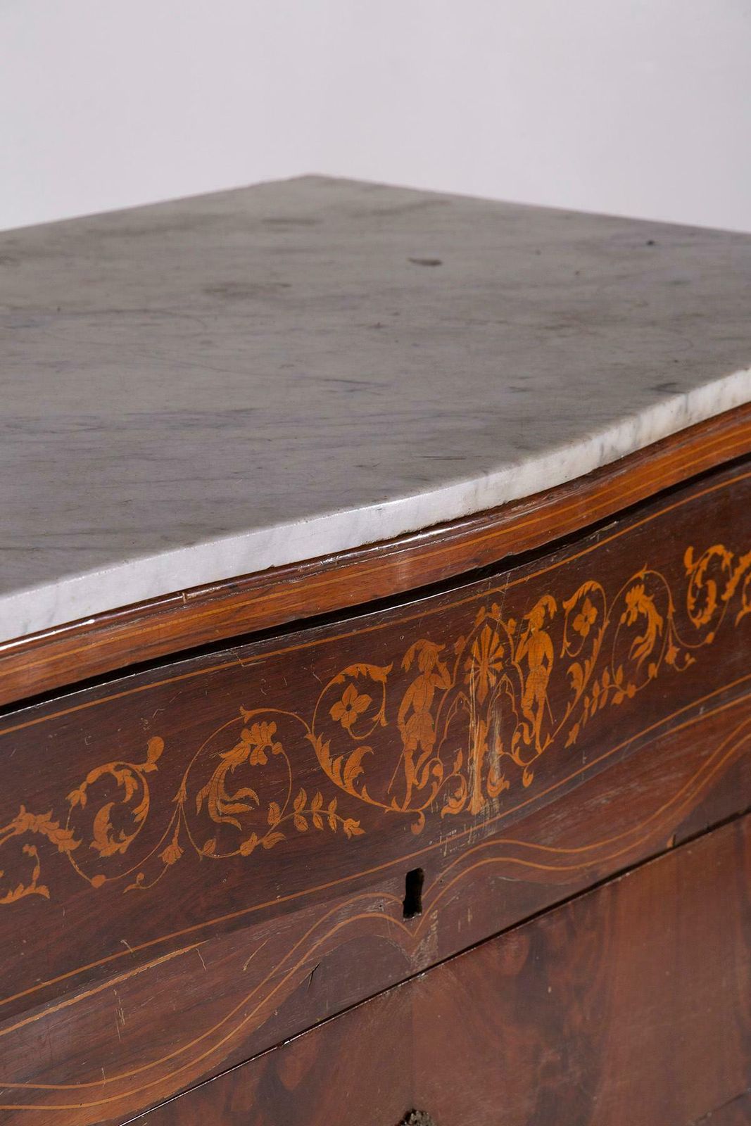 Italian Wooden Desk Chest Of Drawers photo furniture