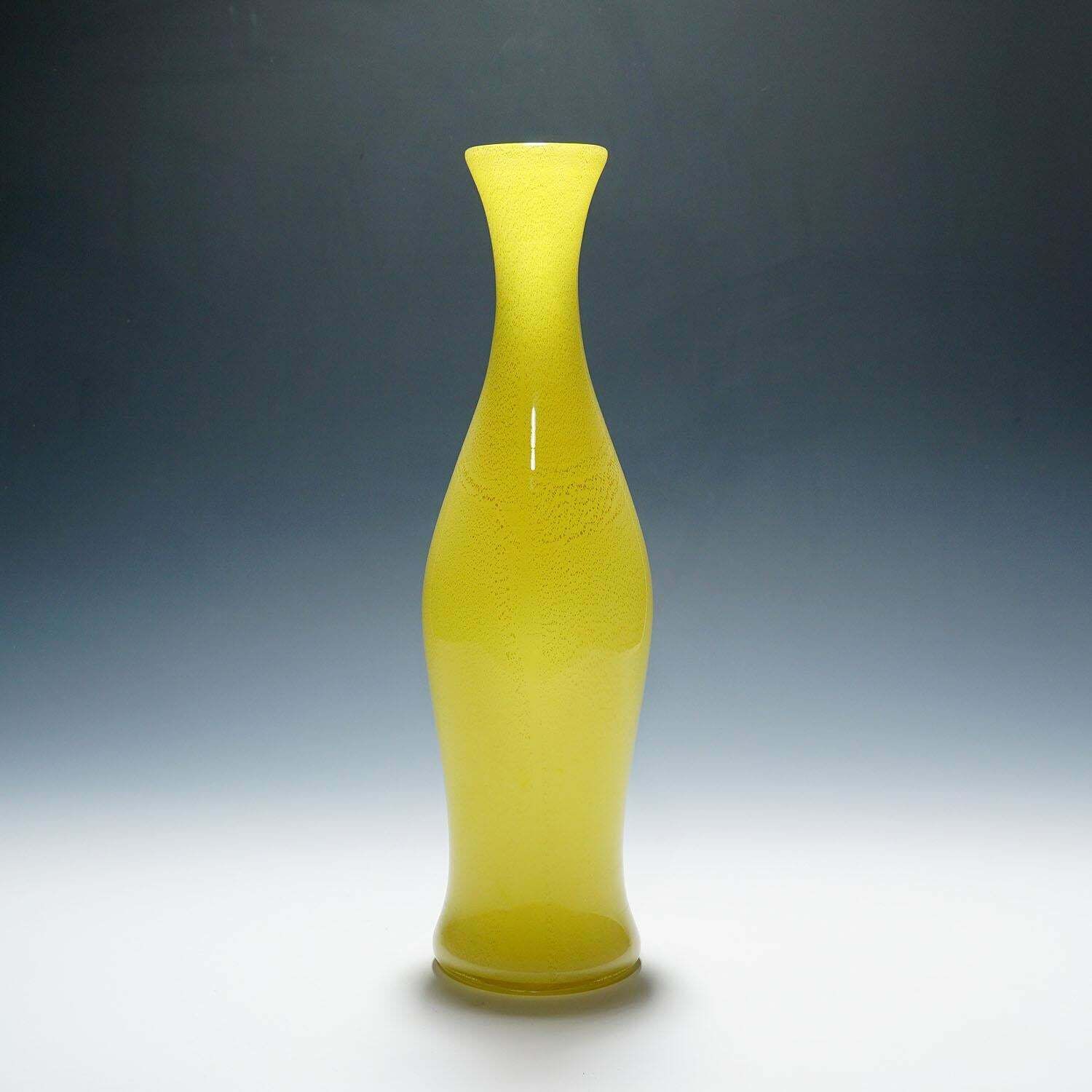 A Large Soffiato Glass Vase By Galliano Ferro, Murano Ca. 1950s photo buy