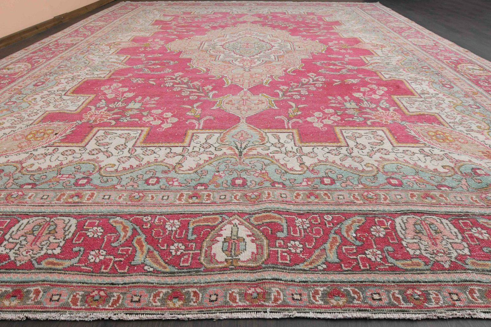 Turkish Rug, Anatolian Rug, Oversized Rug, Area Rug, One Of A Kind, Large Rug, Heriz Rug, Living Room Rug, Area Rug photo 2652.0