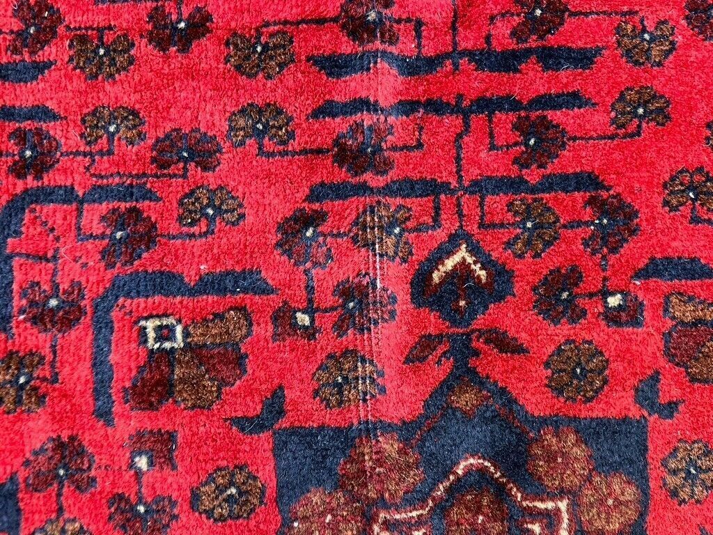 1276.0 Afghan Khal Mohammadi Rug 300x195 Cm, Vintage Turkoman Ersari Rug photo